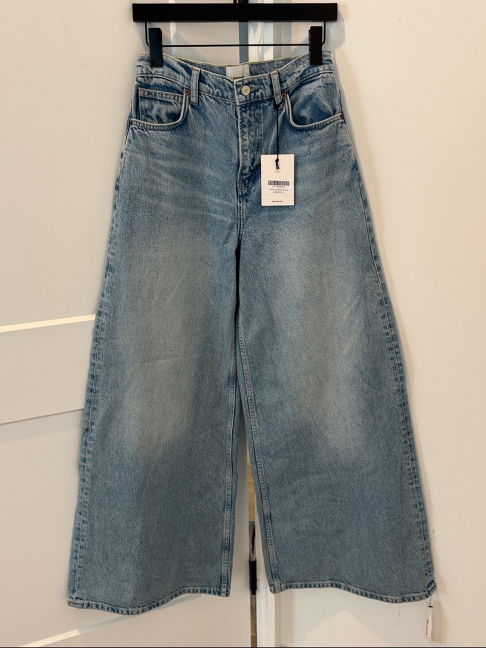 Anthropologie Reformation Addyson High-Rise Wide-Leg Jeans NWT $178